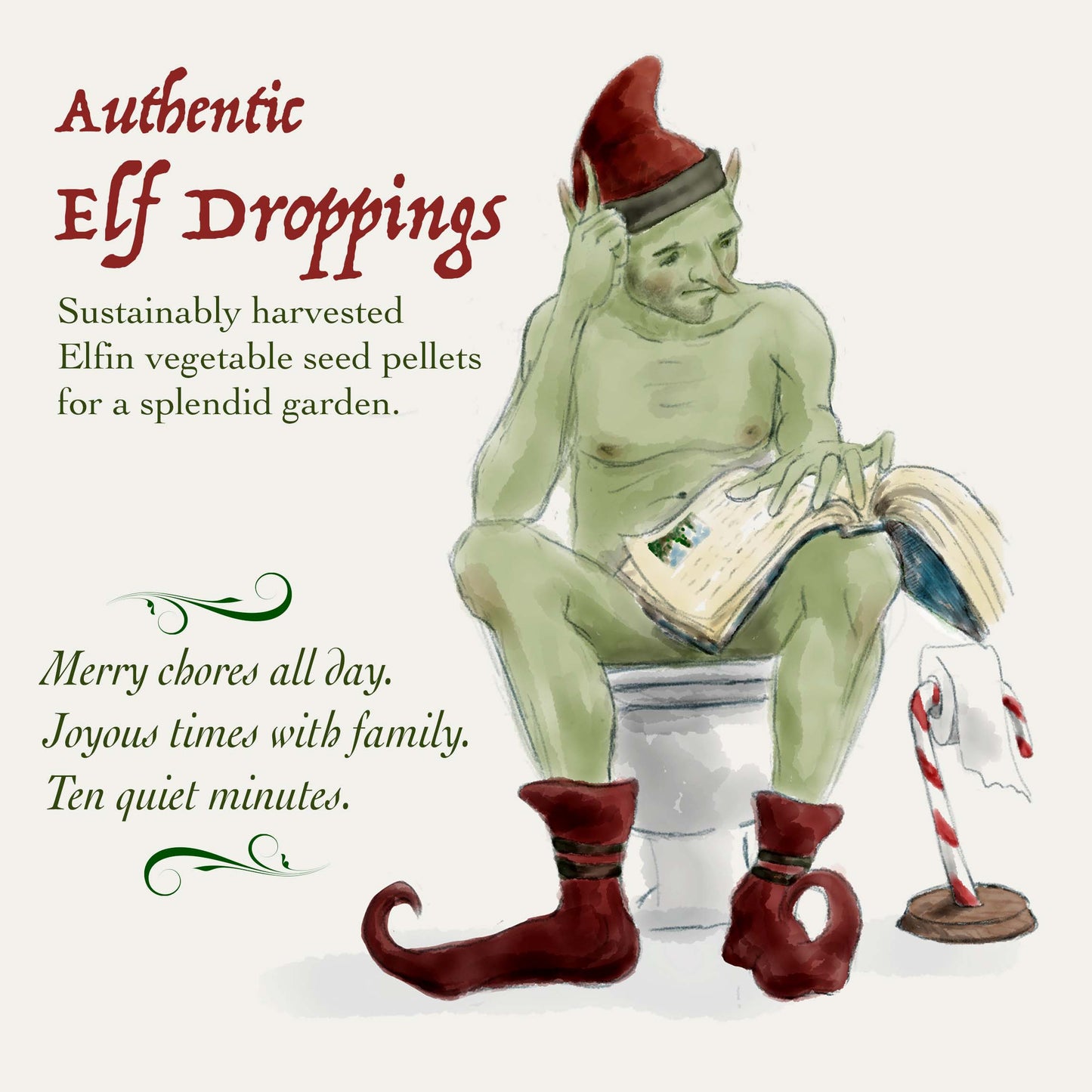 Authentic Elf Droppings (mixed veggie seed pellets)